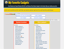Tablet Screenshot of myfavoritegadgets.info